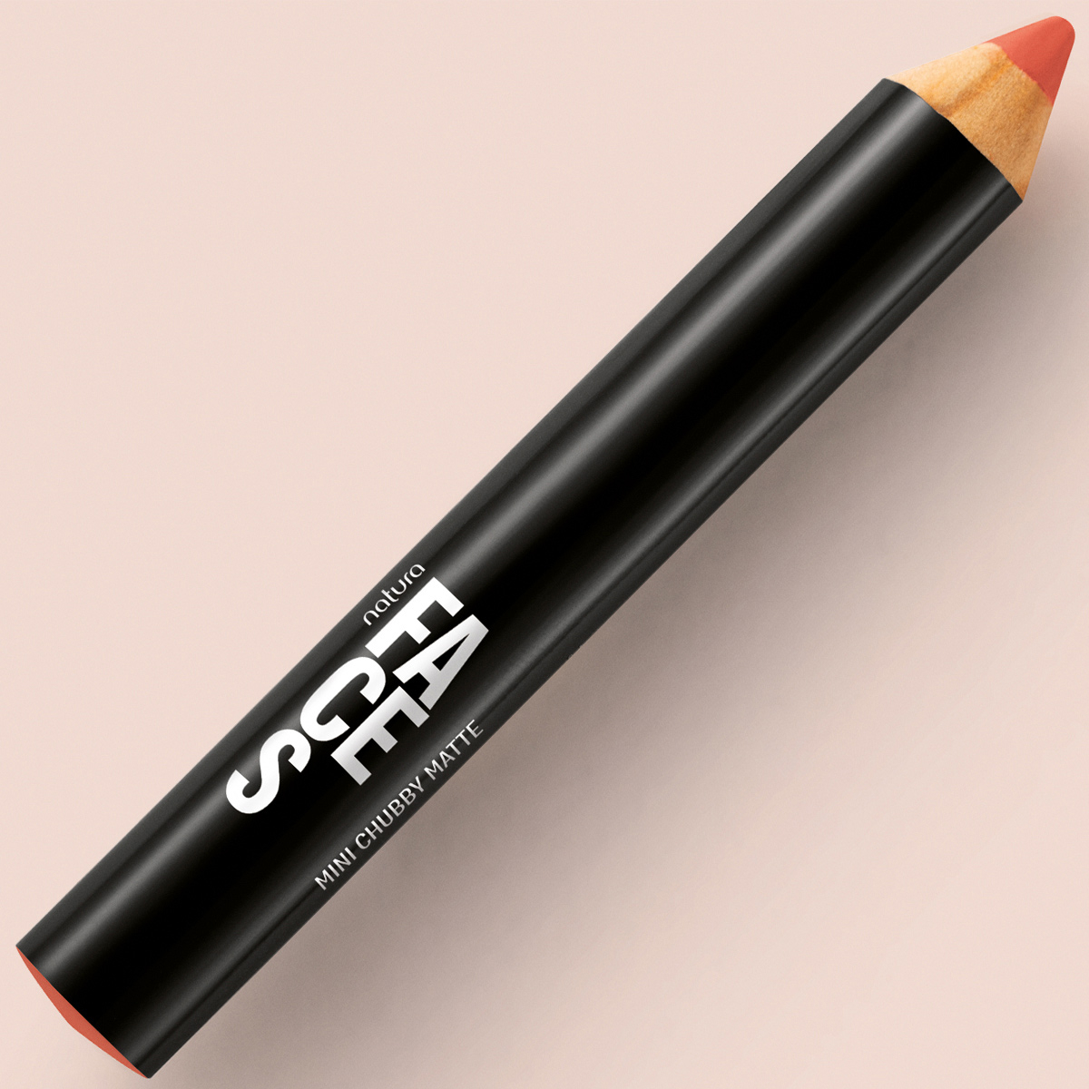 Batom Lápis Matte Laranja Faces