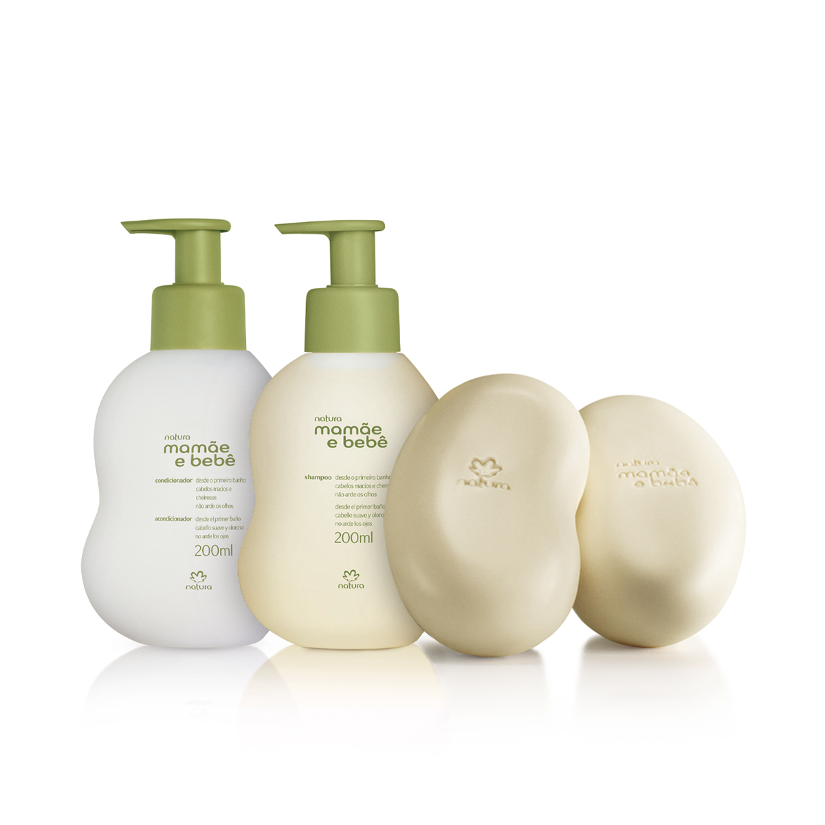 Kit Mamãe e Bebê Banho com Cheirinho de Amor (3 produtos)