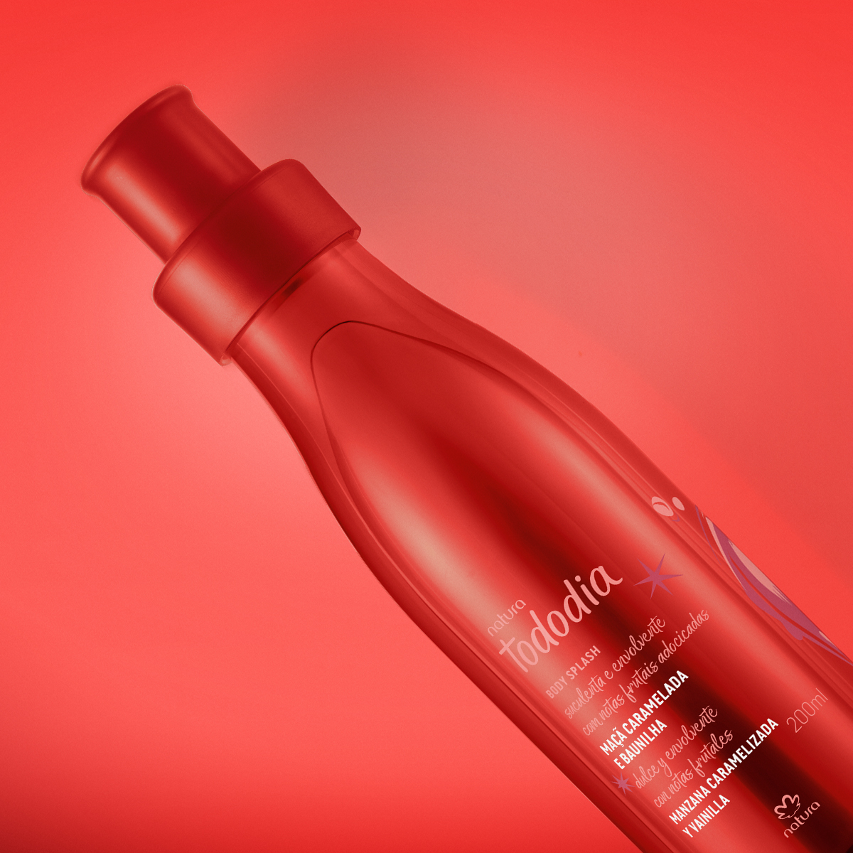 Body Splash Tododia Maçã Caramelada e Baunilha 200 ml