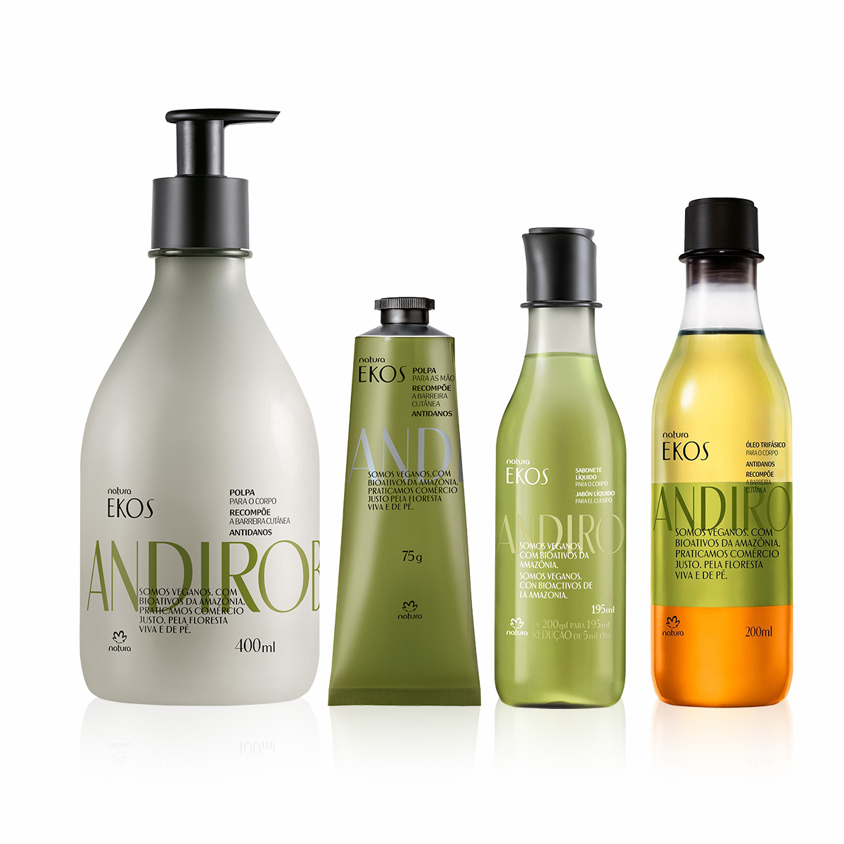 Kit Ekos Andiroba Completo (4 produtos)