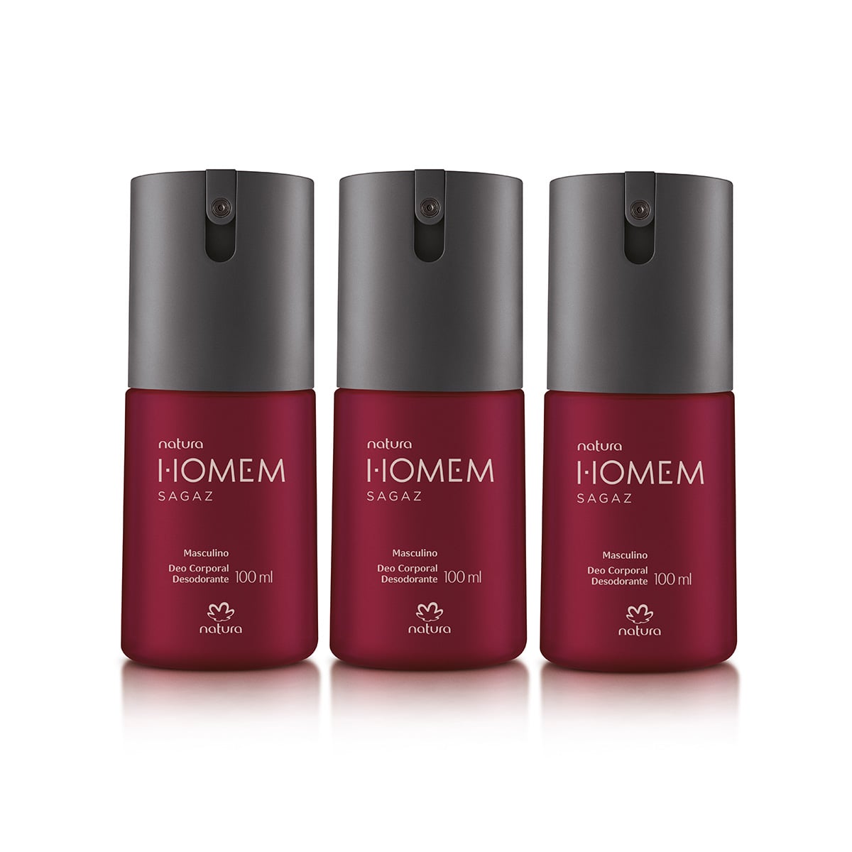 Kit Desodorante Homem Sagaz (3 produtos)