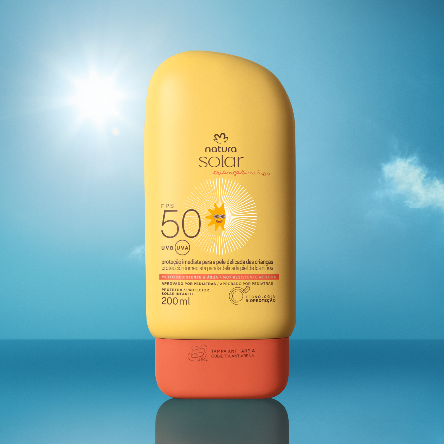 Protetor Solar Infantil FPS 50 Natura Solar