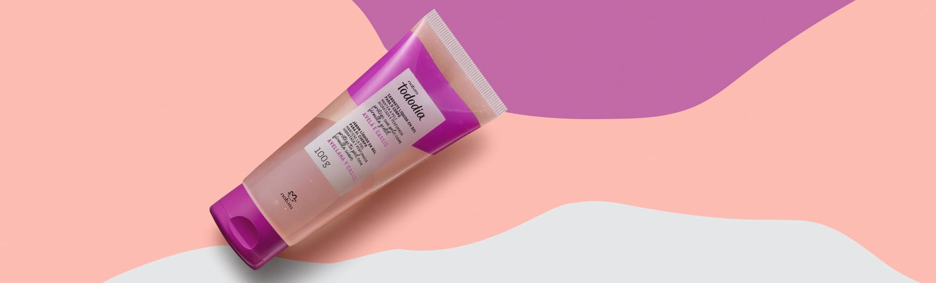 Sabonete Líquido em Gel para o Corpo Tododia Avelã e Cassis 100 g