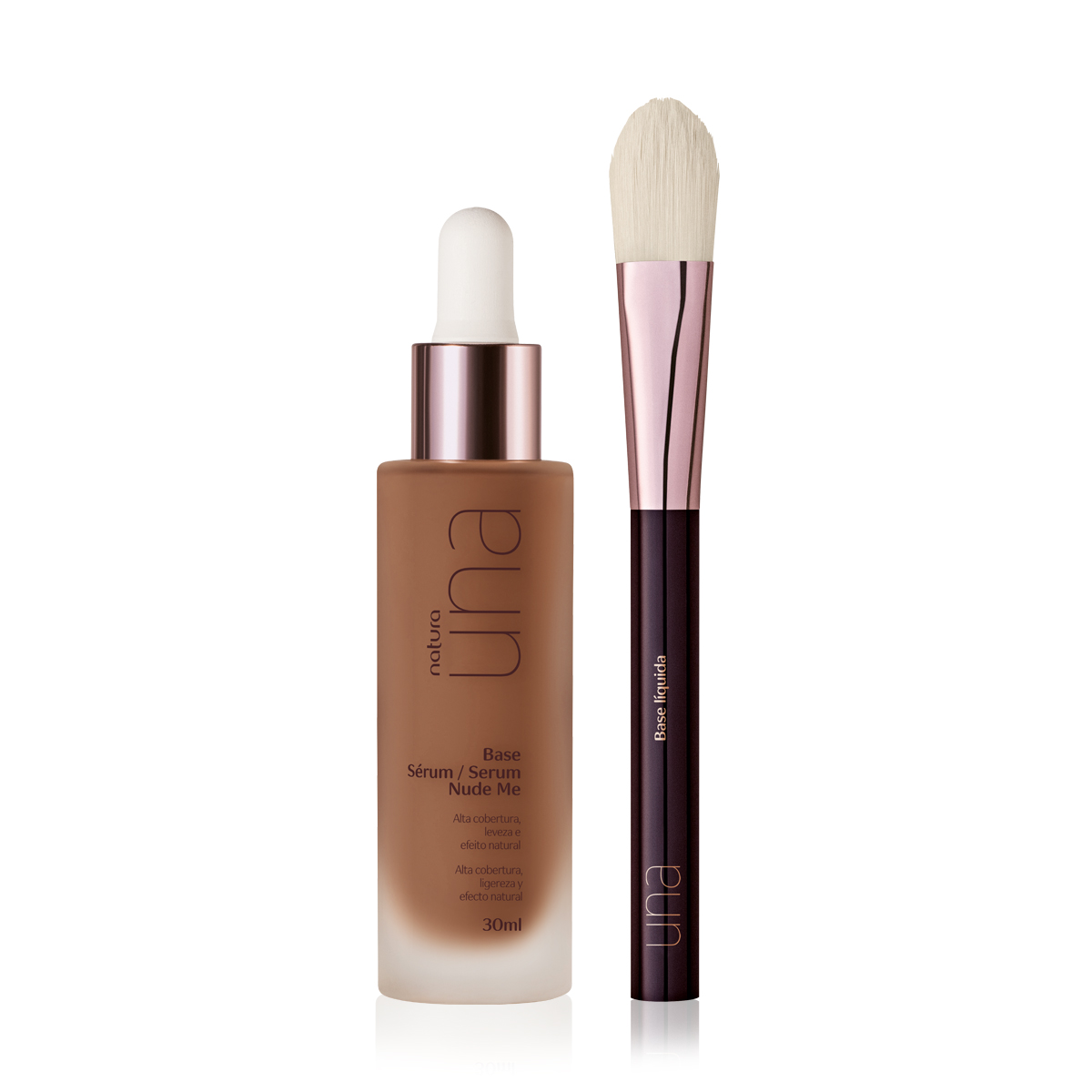 Kit Base Sérum Una com Pincel