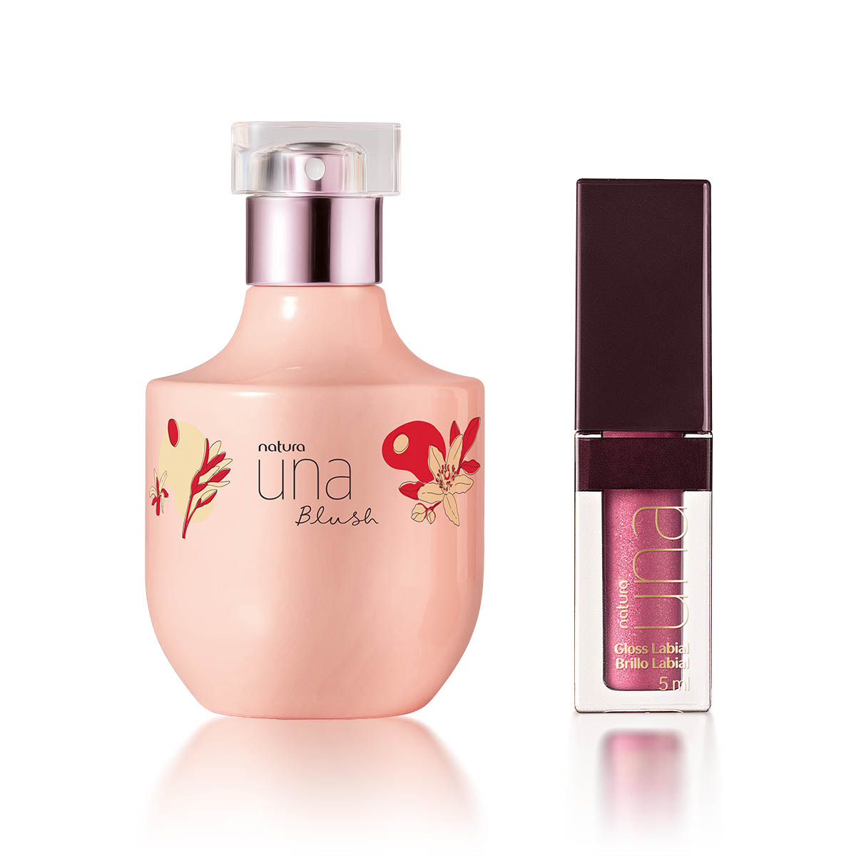 Kit Una Blush e Gloss