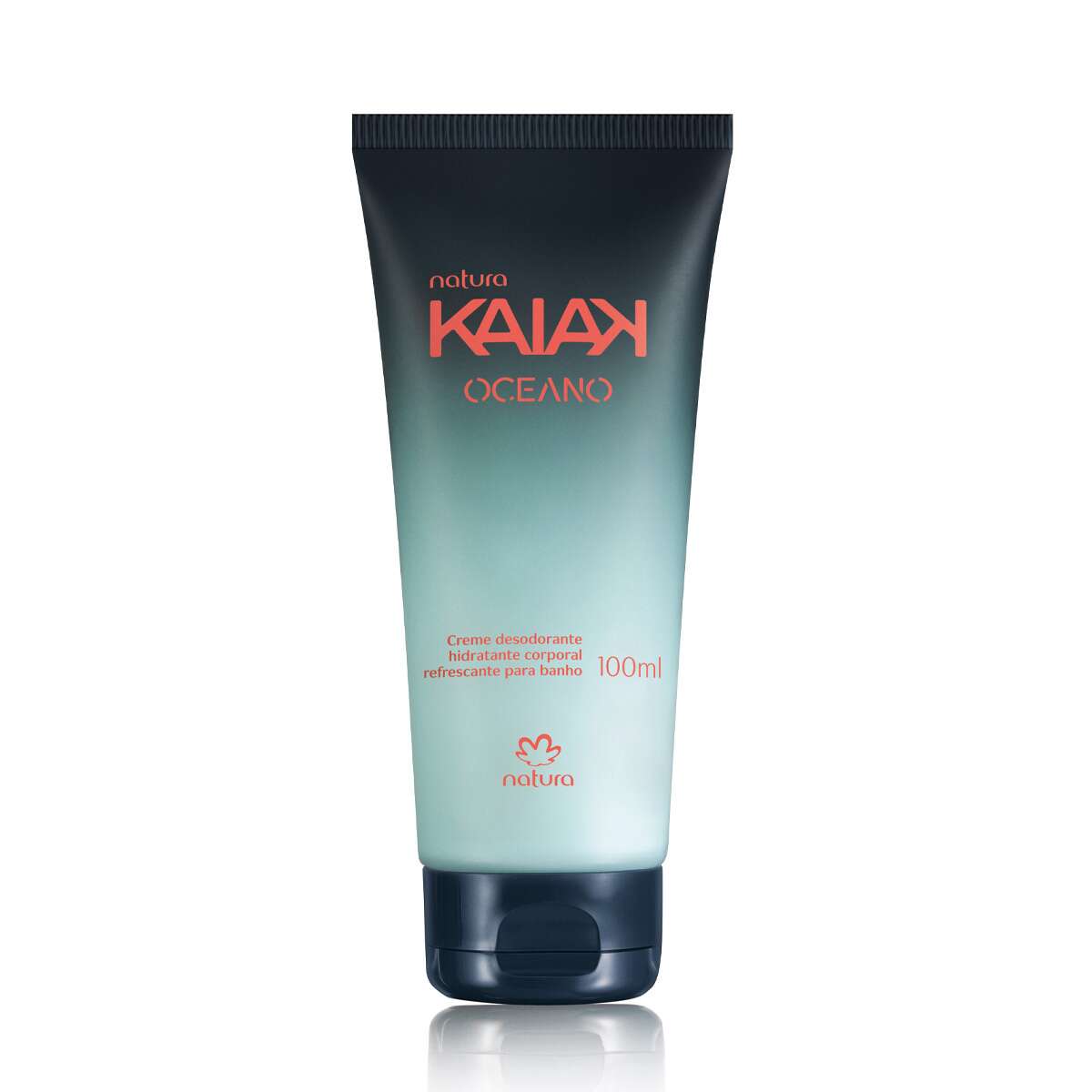 Creme Desodorante Hidratante Corporal Refrescante para Banho Kaiak Oceano Feminino 100 ml