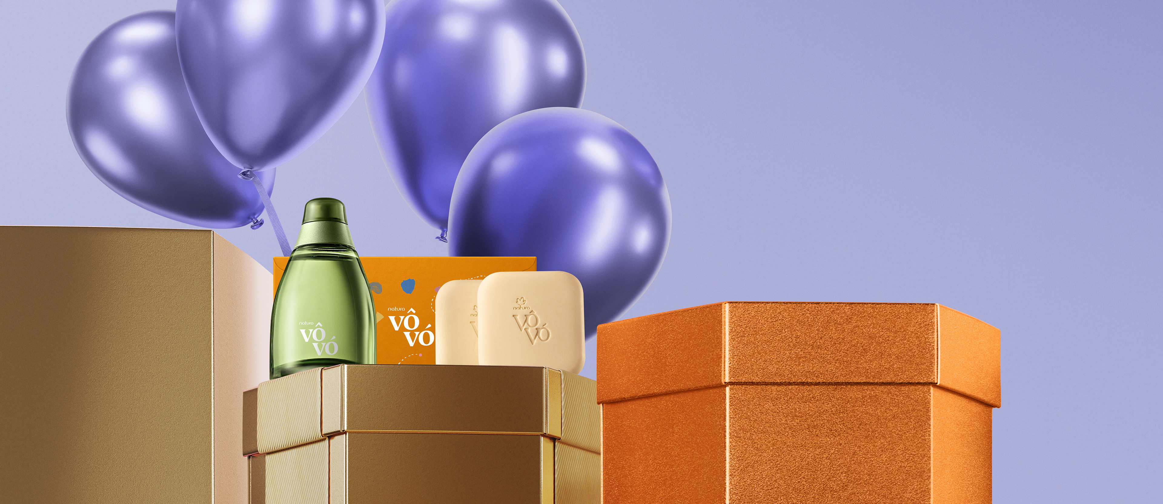 Presente Natura Vôvó Masculino Dia dos Avós (2 produtos)