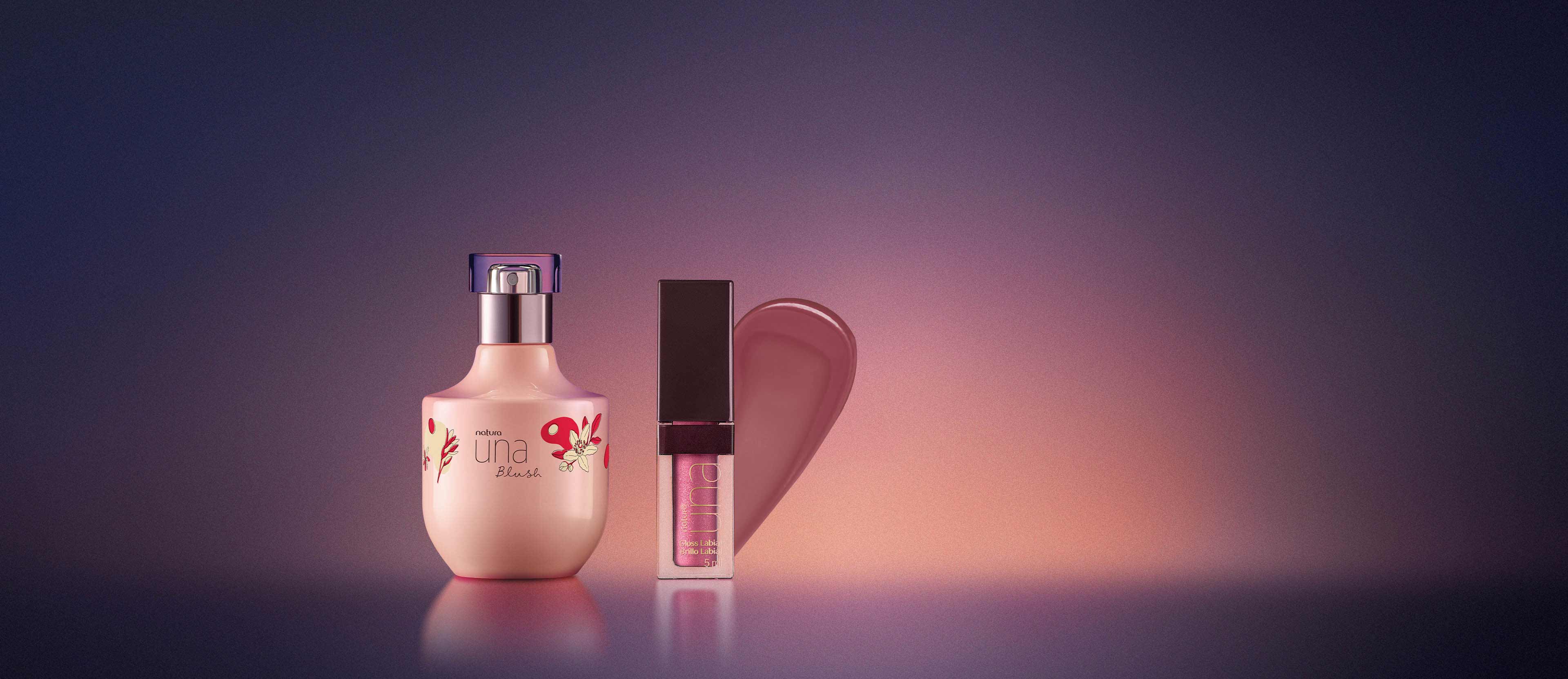 Kit Una Blush e Gloss