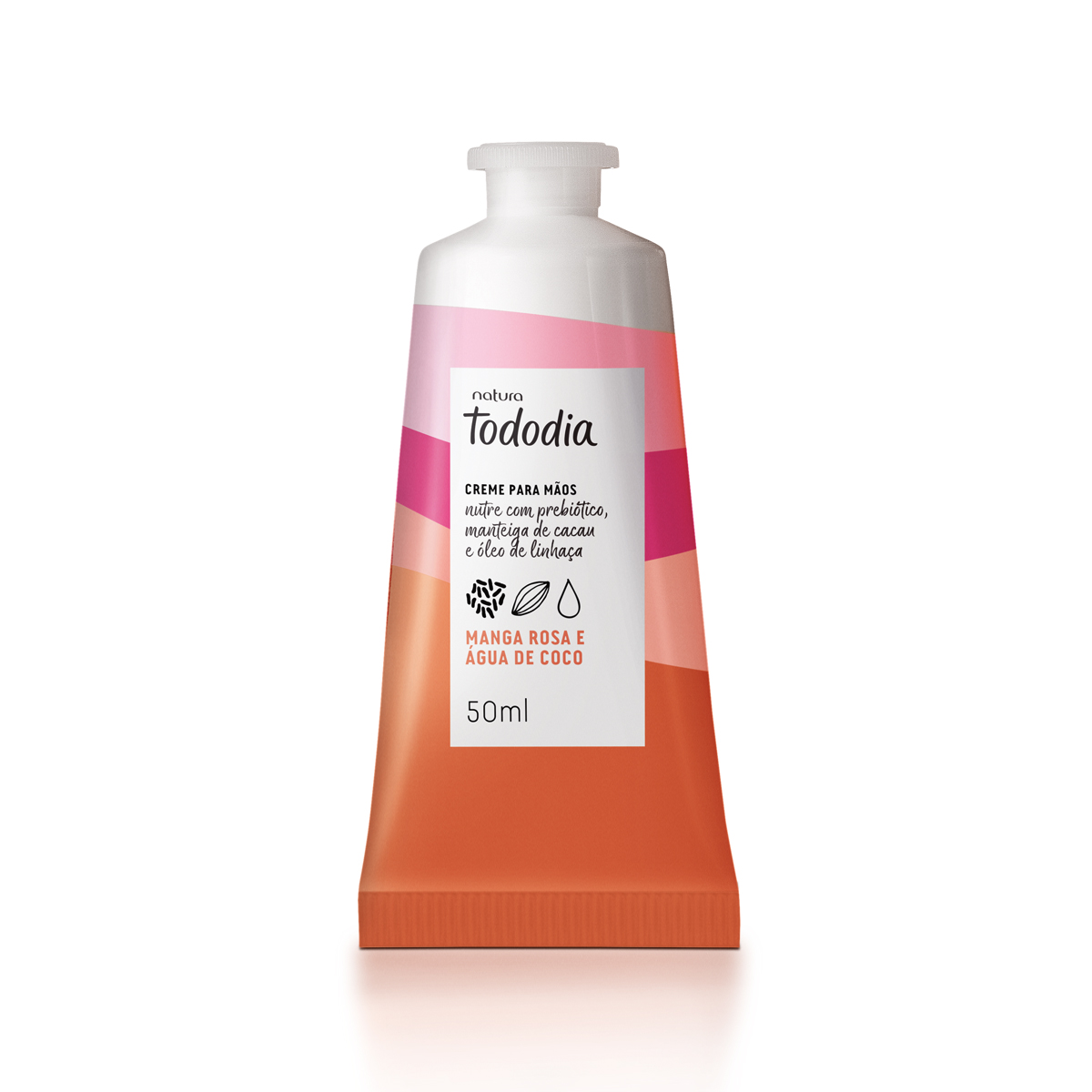Hidratante para Mãos Tododia Manga Rosa e Água de Coco 50 ml