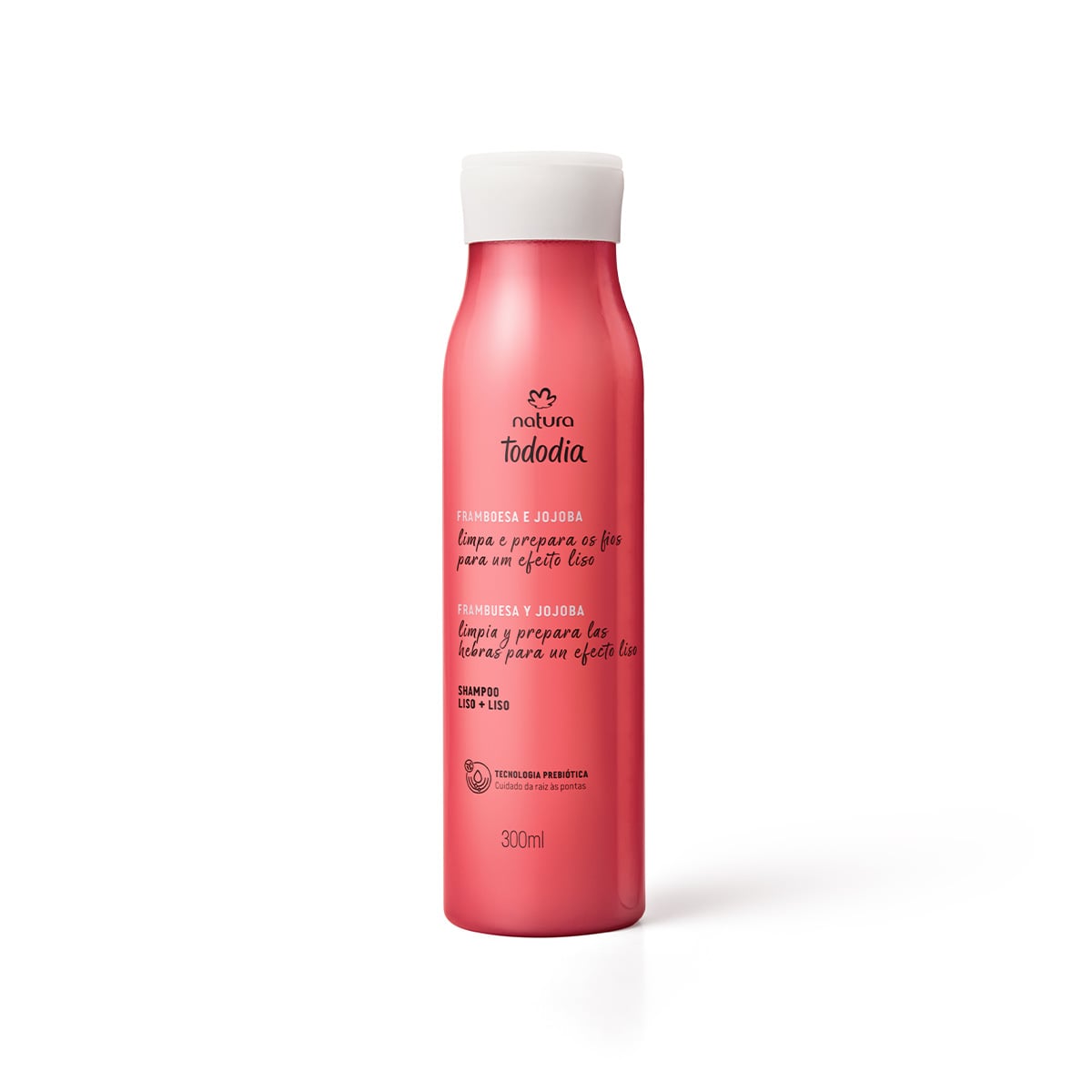 Shampoo Liso+Liso Framboesa e Jojoba Tododia