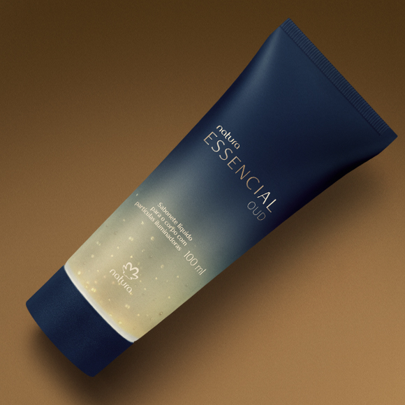 Sabonete Líquido para o Corpo com Partículas Iluminadoras Essencial Oud
 100 ml
