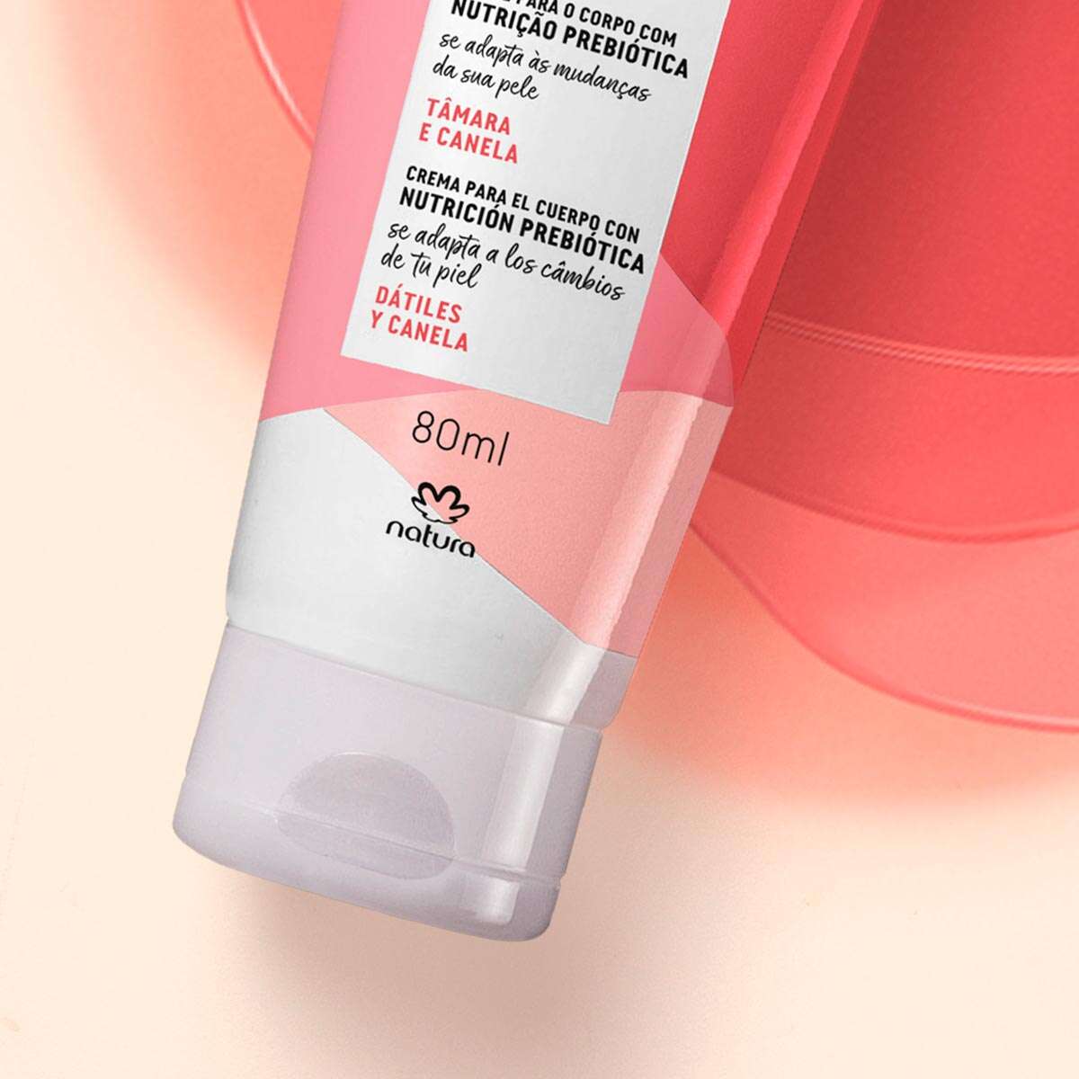 Creme Desodorante Nutritivo para o Corpo Tododia Tâmara e Canela 80 ml