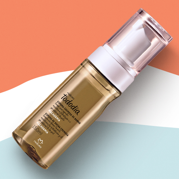 Sabonete em Espuma para o Corpo Tododia Macadâmia 150 ml