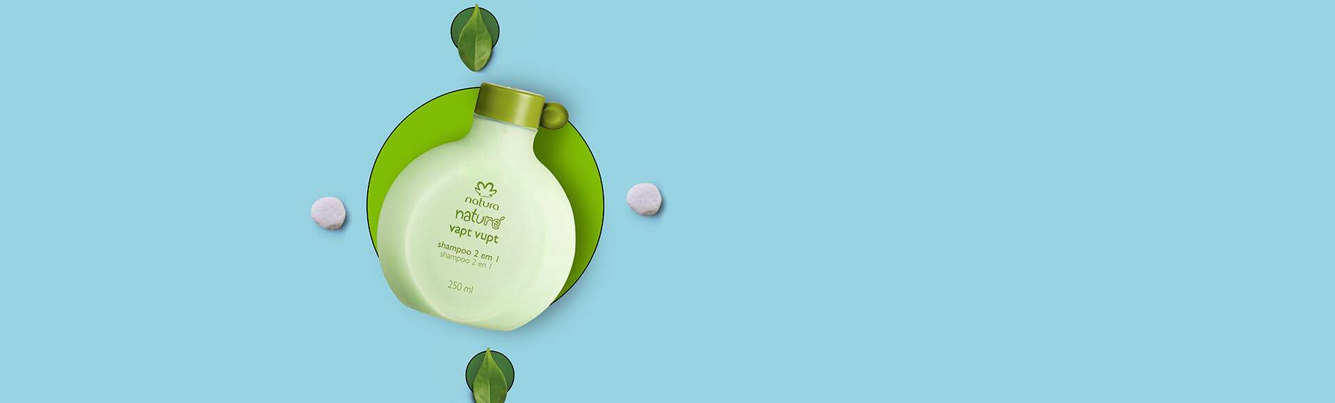 Shampoo Vapt Vupt 2 em 1 Natura Naturé
