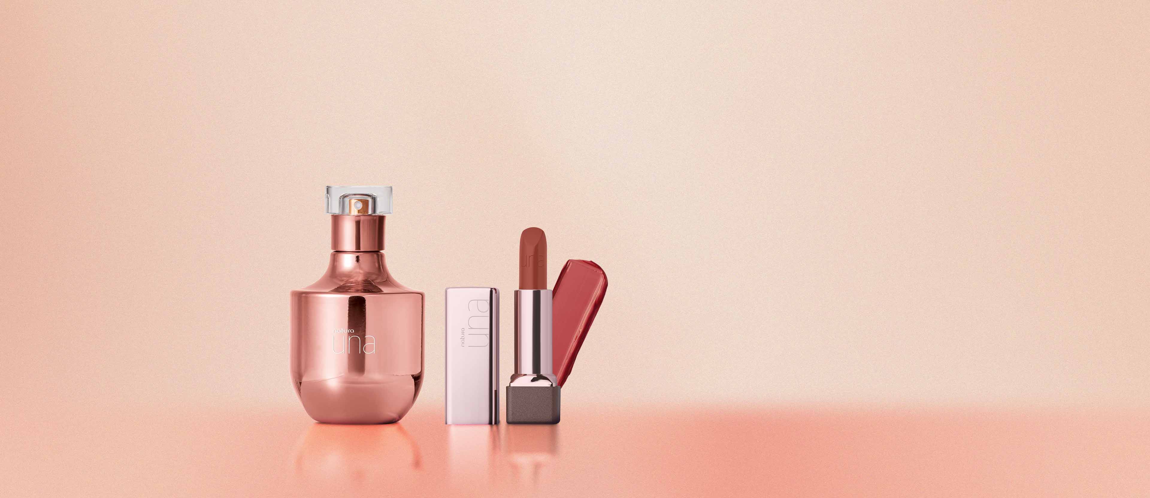 Kit Una Clássico e Batom CC Hidratante