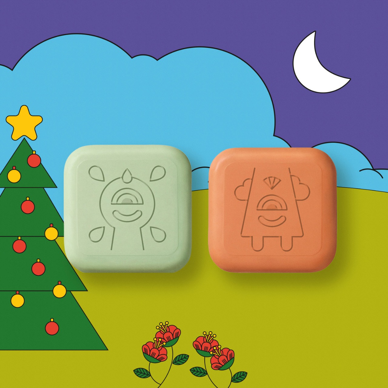 Sabonetes em Barra Naturé (2 unidades)