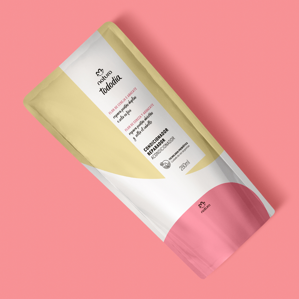Refil Condicionador Reparador Tododia Flor de Cereja e Abacate