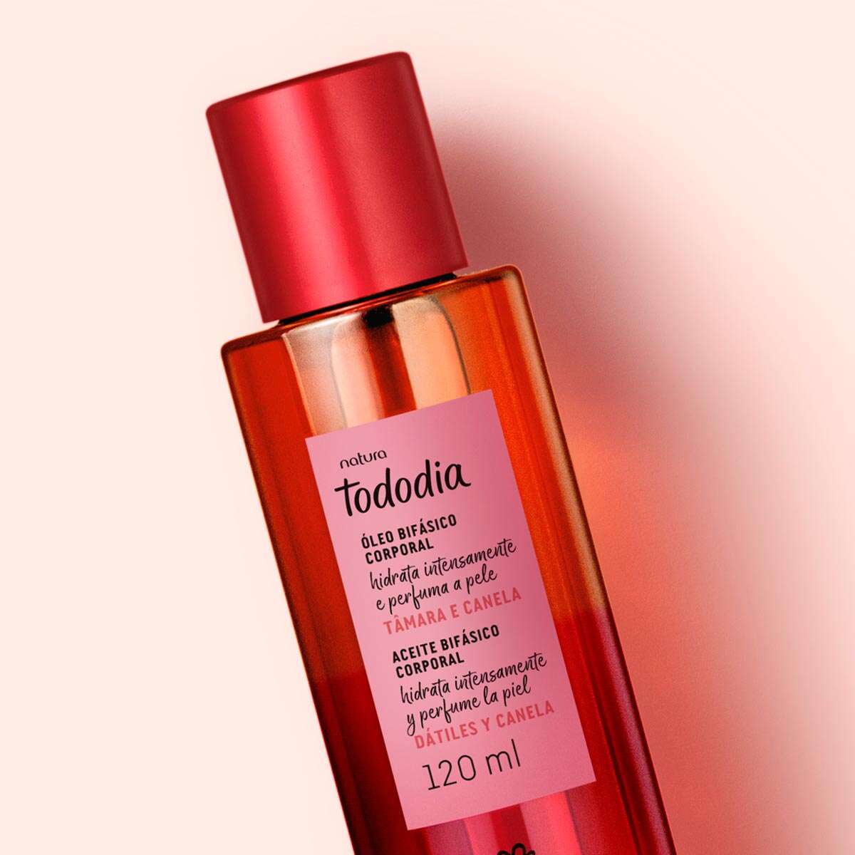 Óleo Bifásico Corporal Tododia Tâmara e Canela