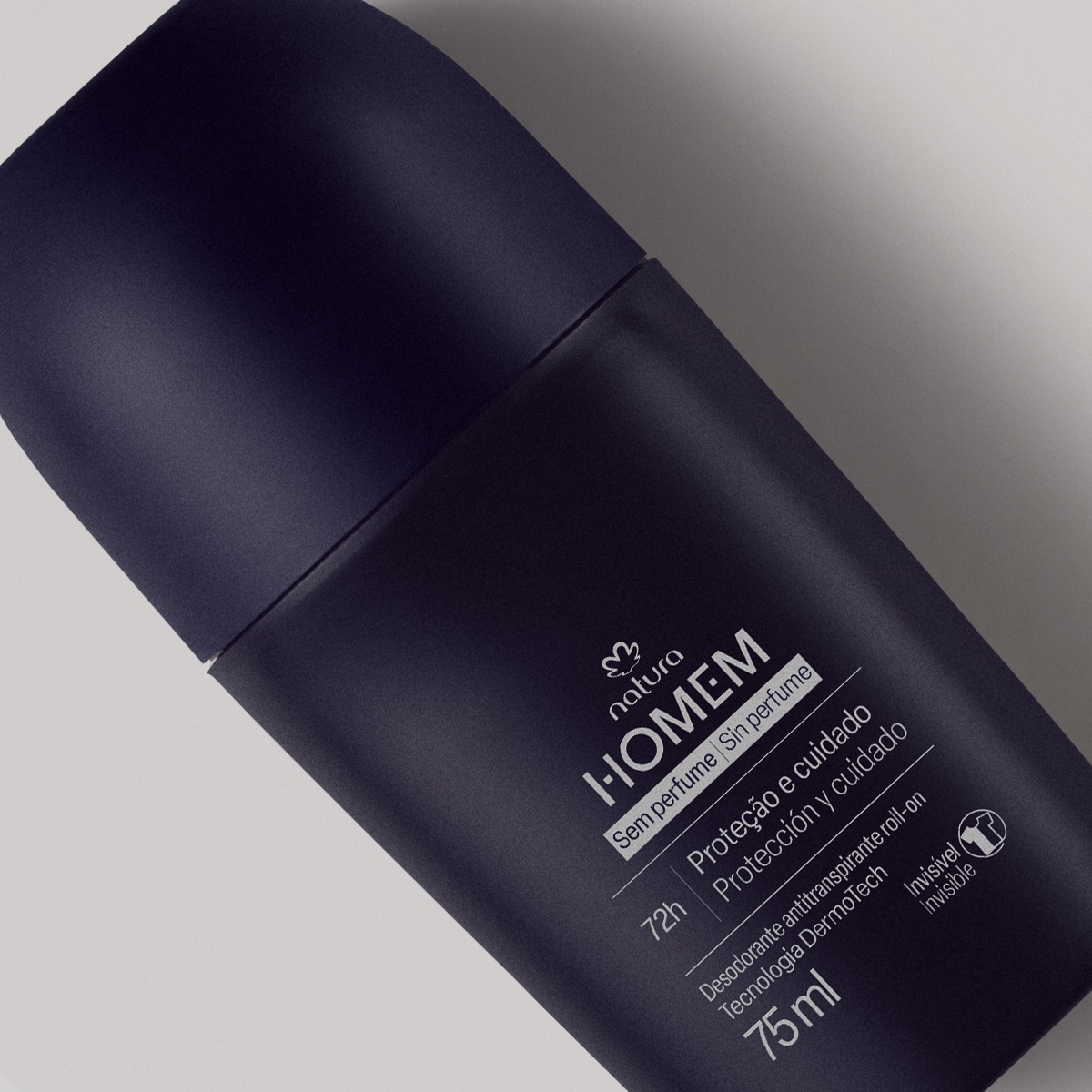 Desodorante Antitranspirante Roll-On Natura Homem Sem Perfume