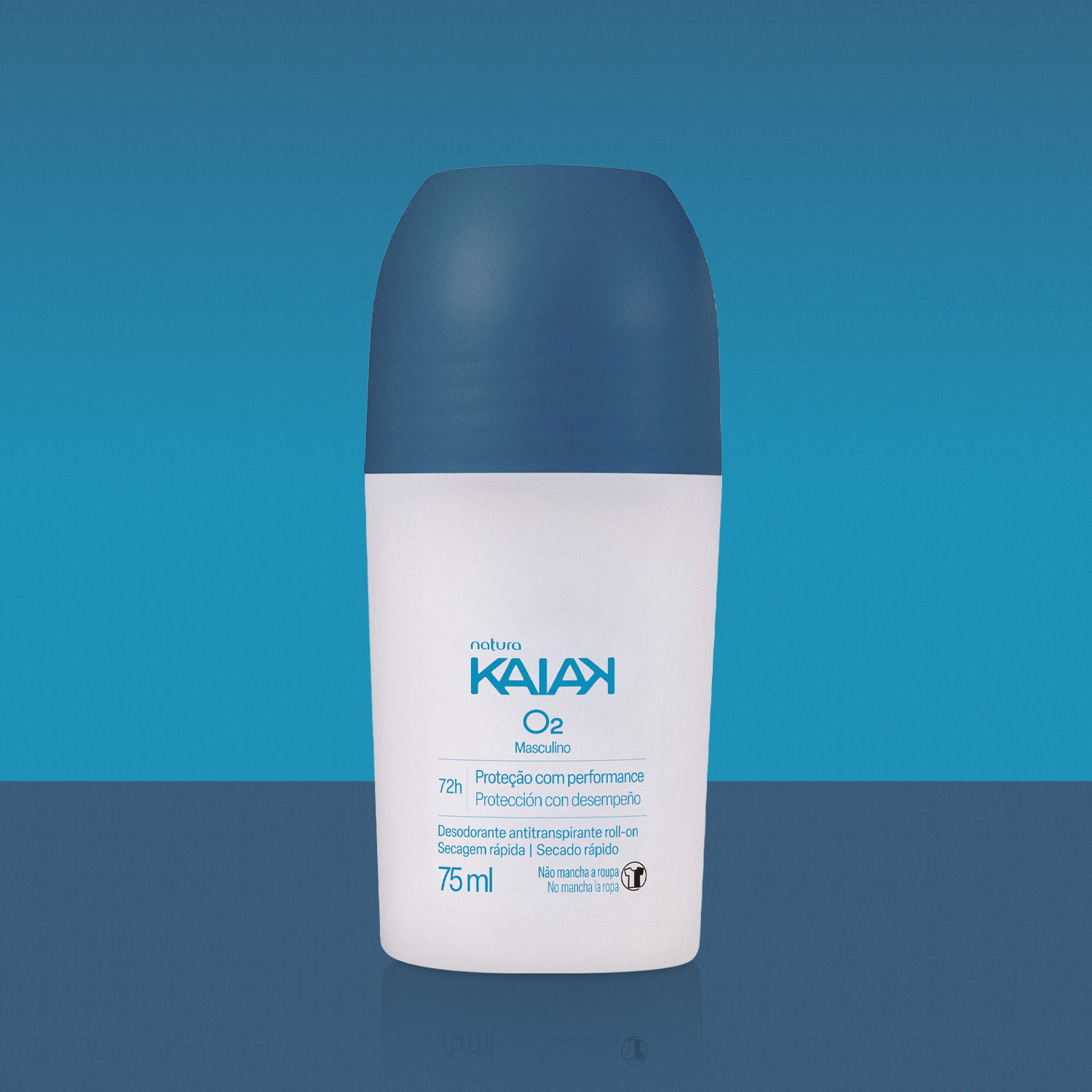 Desodorante Antitranspirante Roll-on Kaiak O2 Masculino