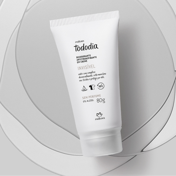 Desodorante Antitranspirante em Creme Tododia Sem Perfume