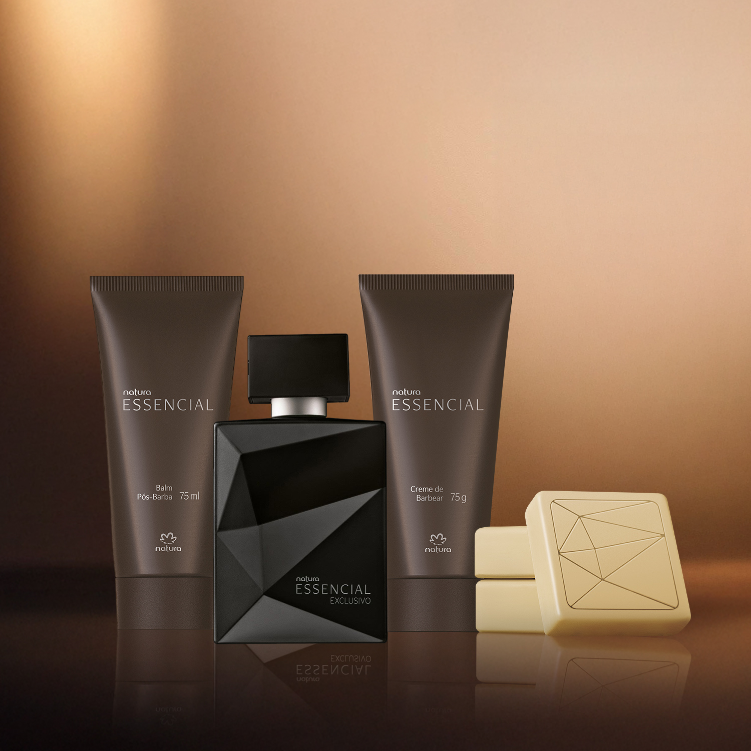 Kit Essencial Exclusivo Masculino Completo (4 produtos)