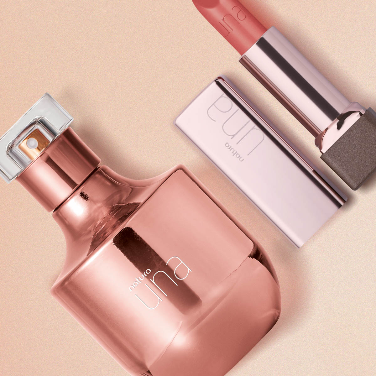 Kit Una Clássico e Batom CC Hidratante