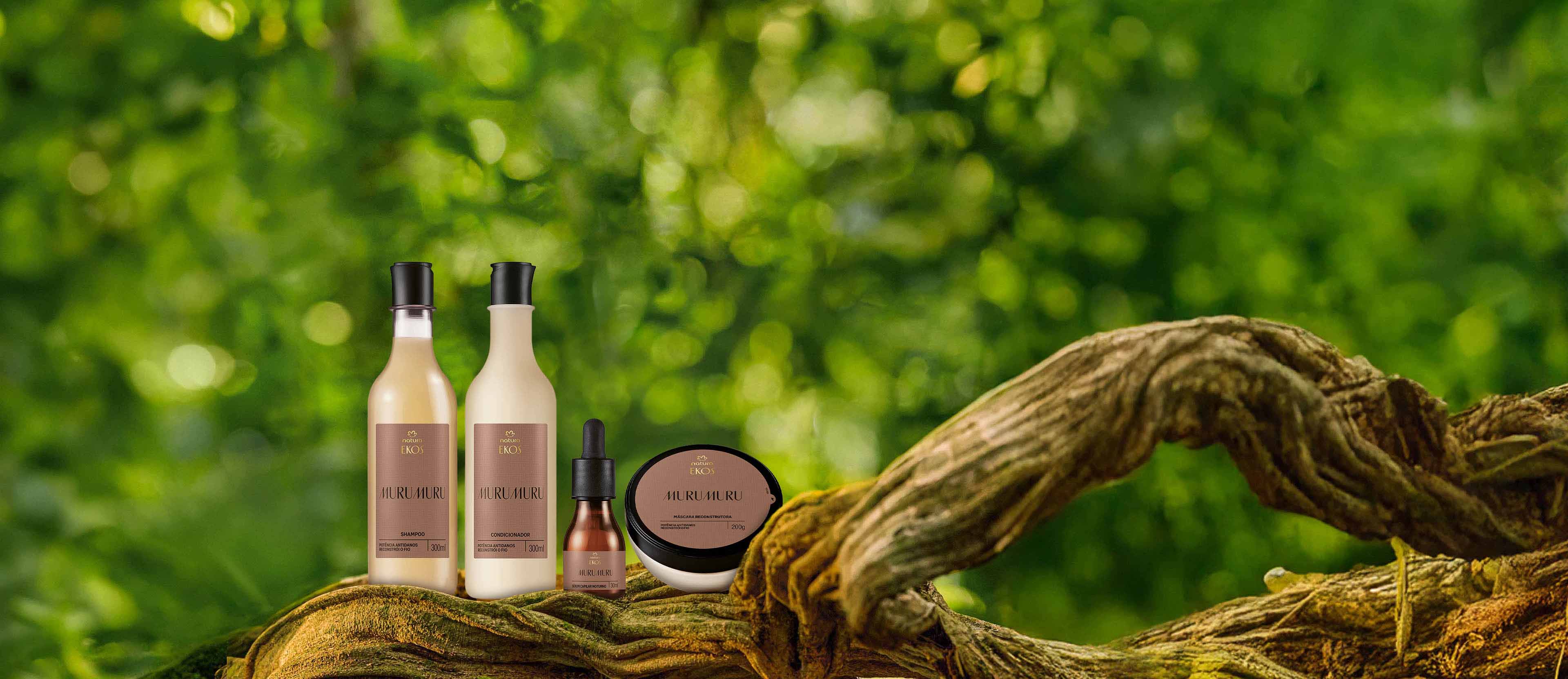 Kit Ekos Murumuru Shampoo, Condicionador, Máscara e Sérum