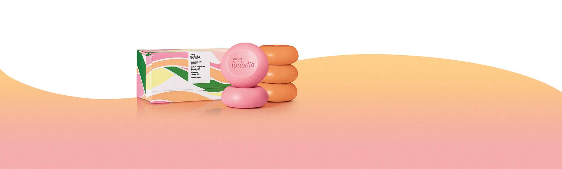 Sabonetes Sortidos Manga Rosa e Acerola