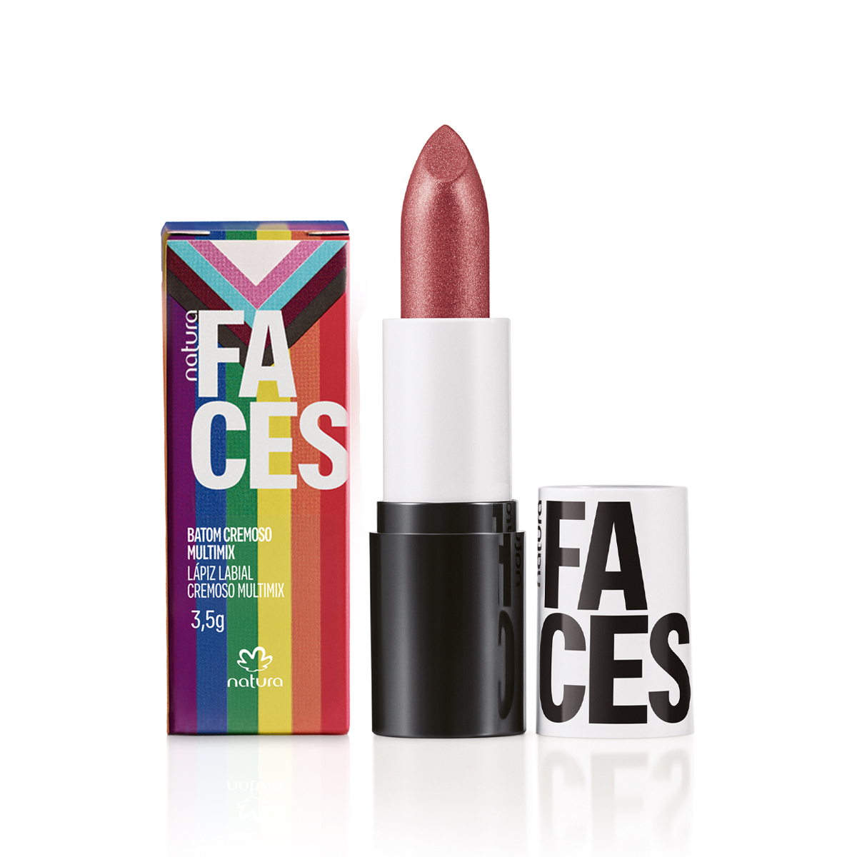 Batom Multimix Cremoso Faces 3,5 g Batom Multimix Cremoso Faces 3,5 g