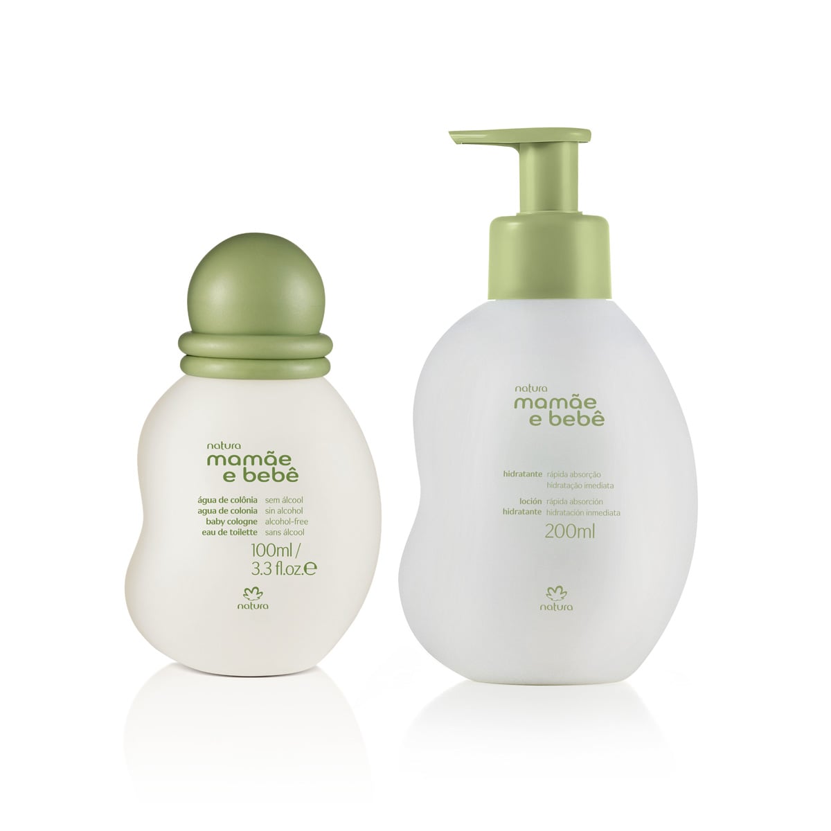 Kit Mamãe e Bebê Loção Hidratante e Água de Colônia (2 produtos)