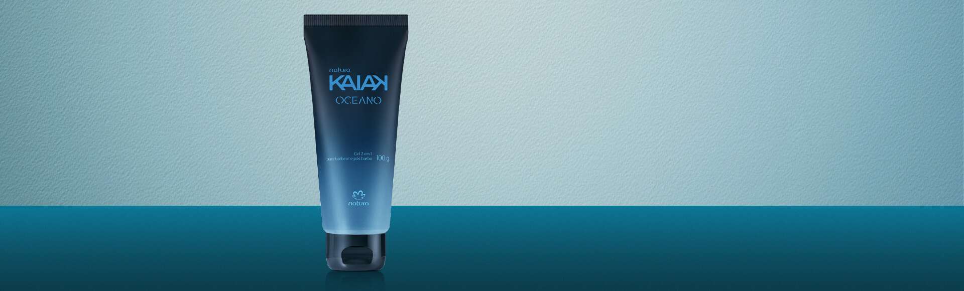Gel 2 em 1 para Barbear e Pós-barba Kaiak Oceano