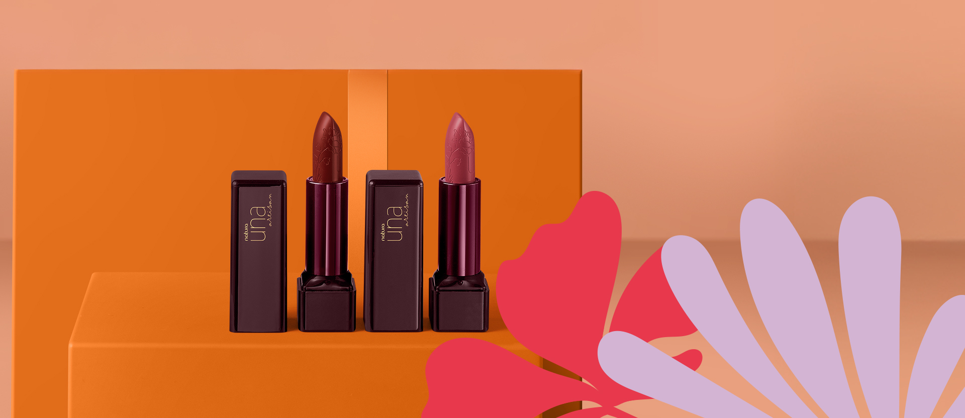 Presente Natura Una Artisan Duo Batons (2 produtos)