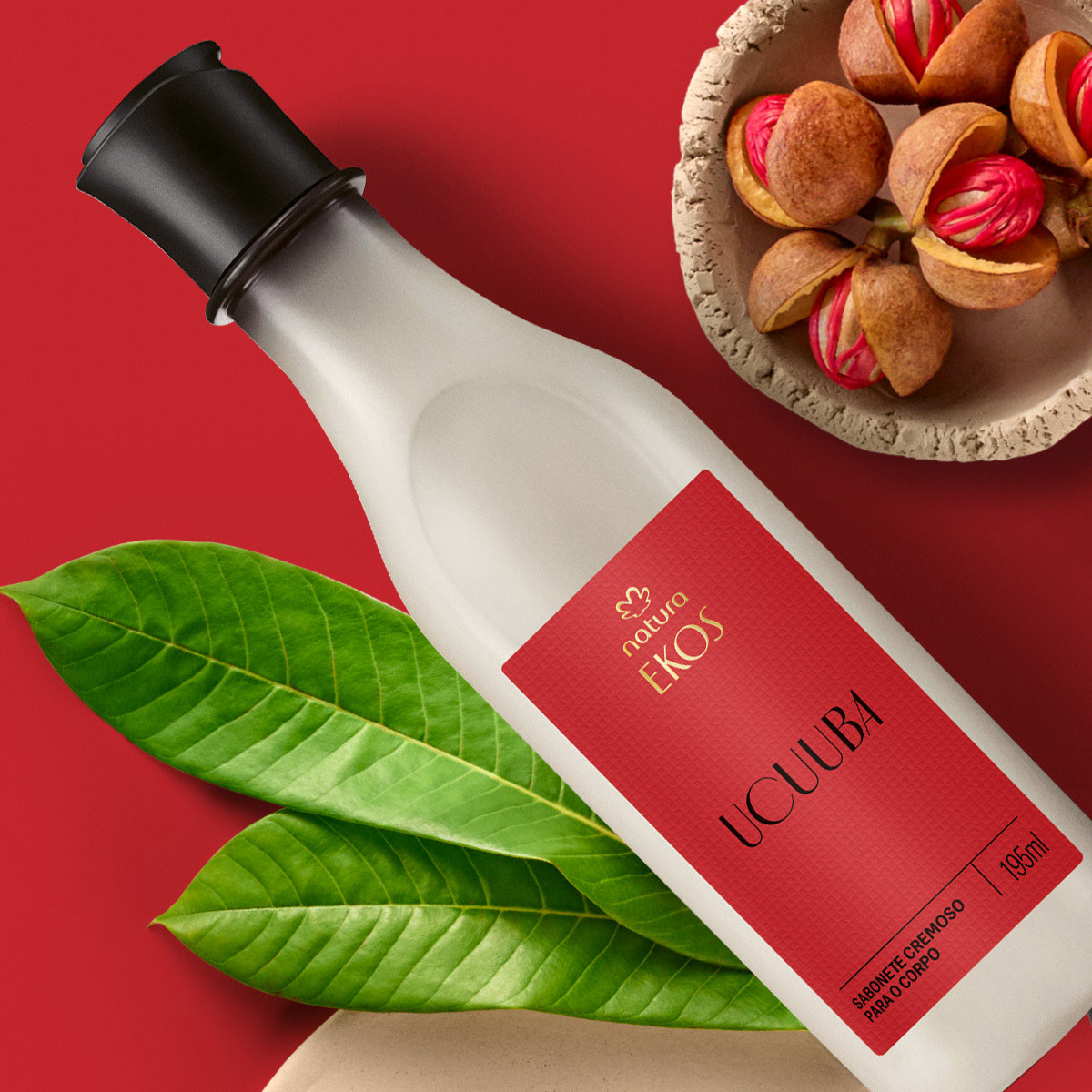 Sabonete Líquido Cremoso para o Corpo Ekos Ucuuba
