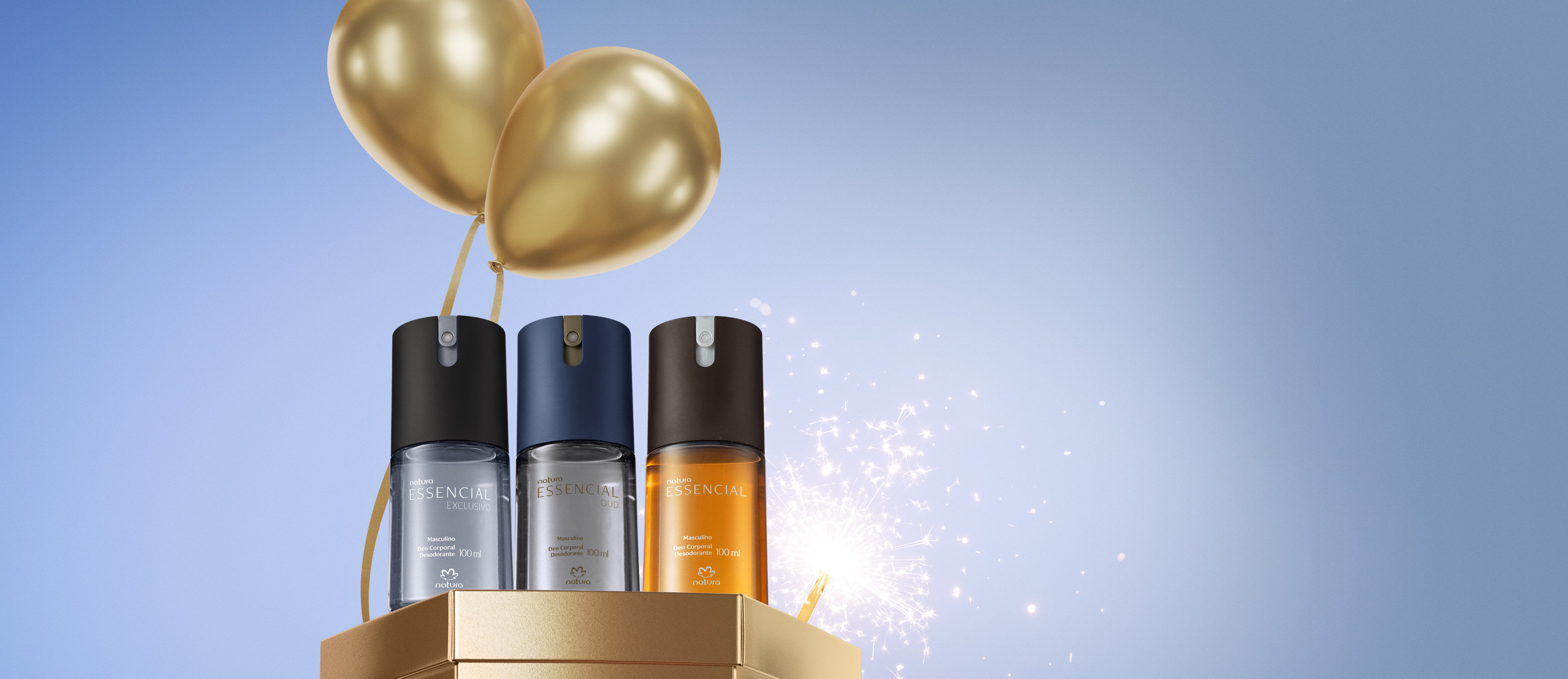 Presente Natura Trio de Desodorantes Masculino