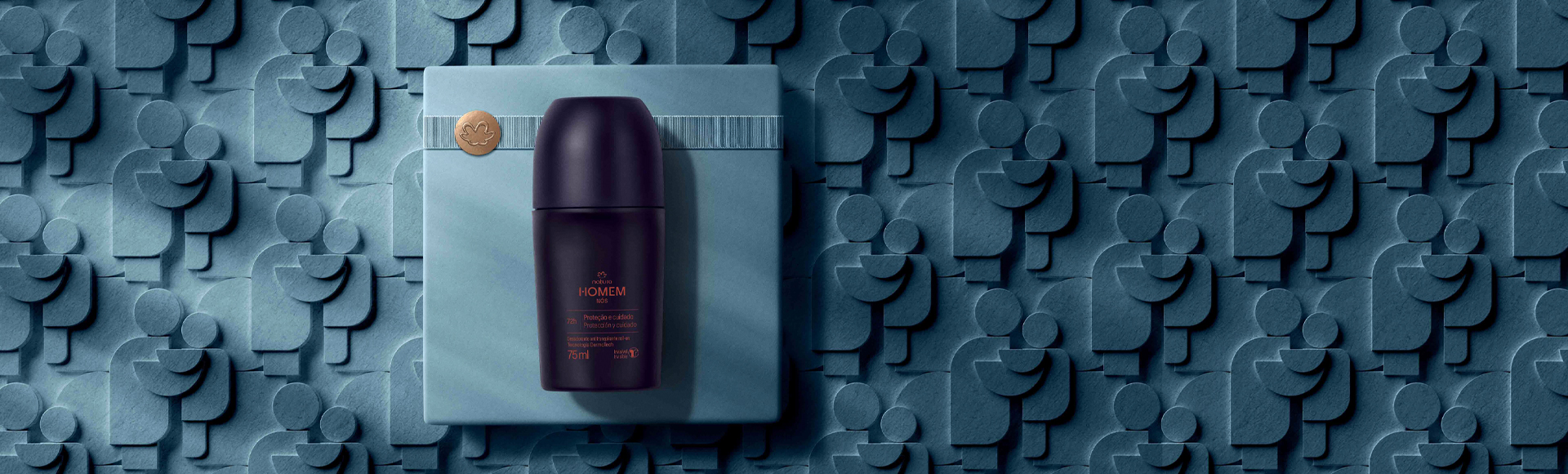 Desodorante Antitranspirante Roll-on Natura Homem Nós
