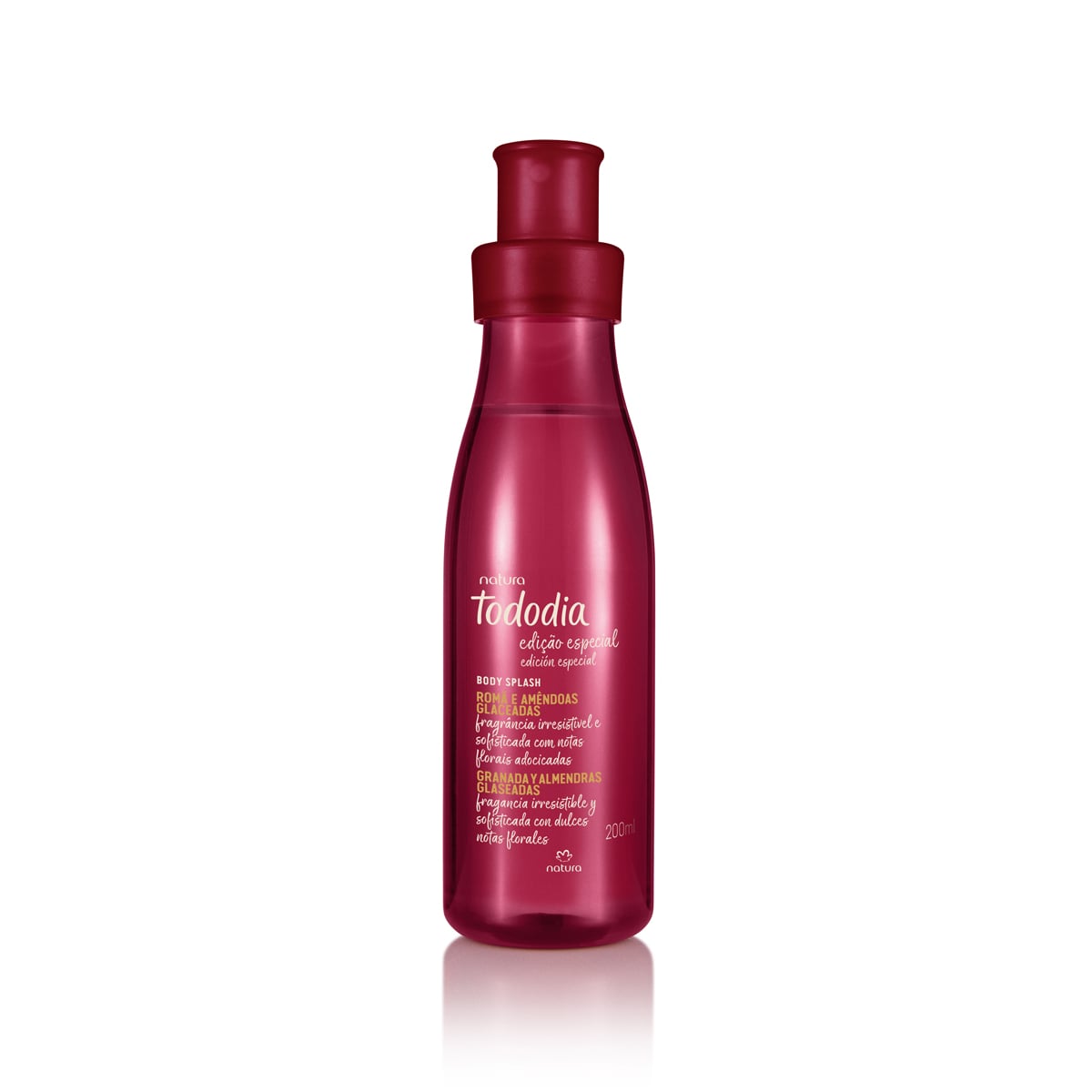 Body Splash Romã e Amêndoas Glaceadas Tododia 200 ml