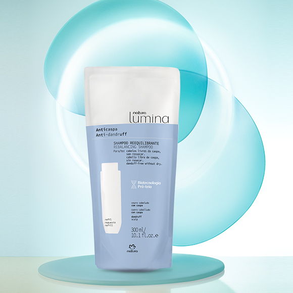 Refil Shampoo Reequilibrante Anticaspa Lumina