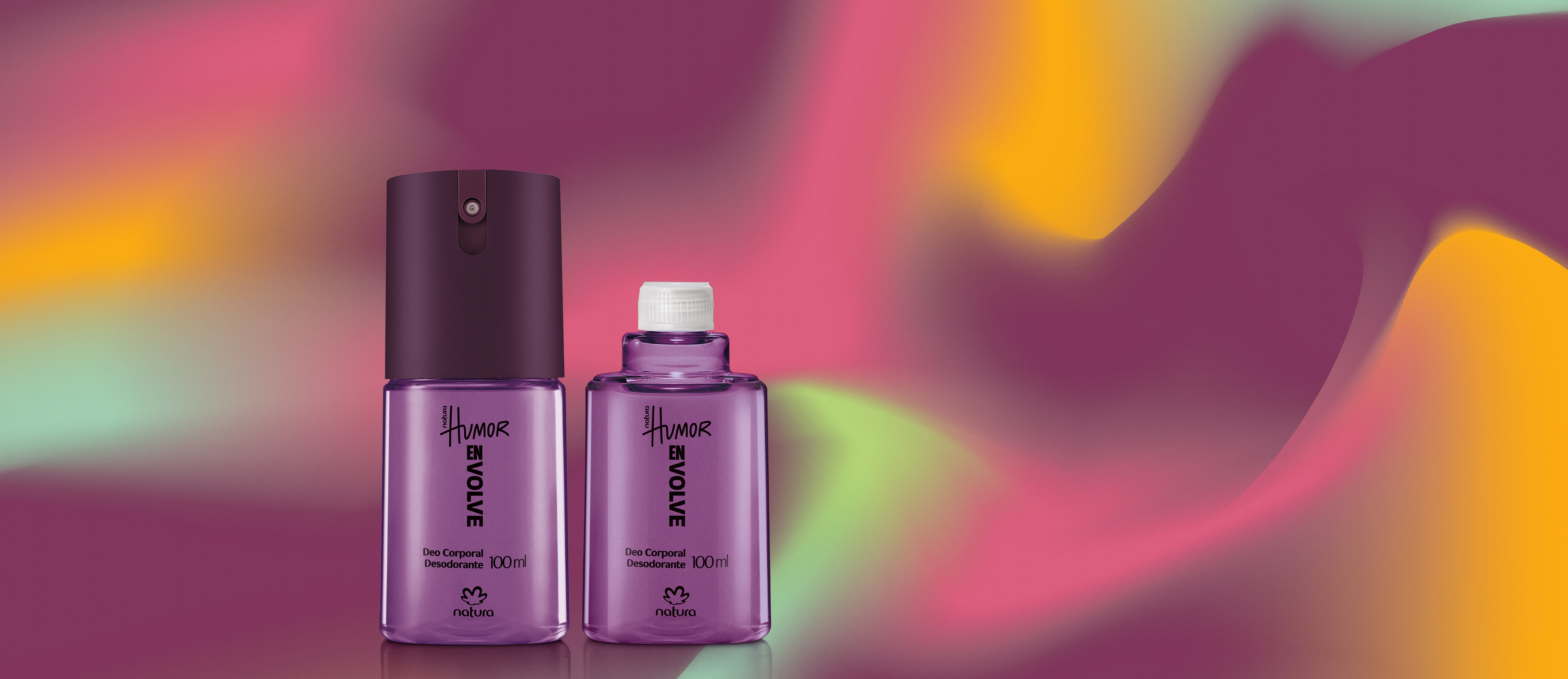 Kit Desodorante Corporal Humor Envolve com Refil