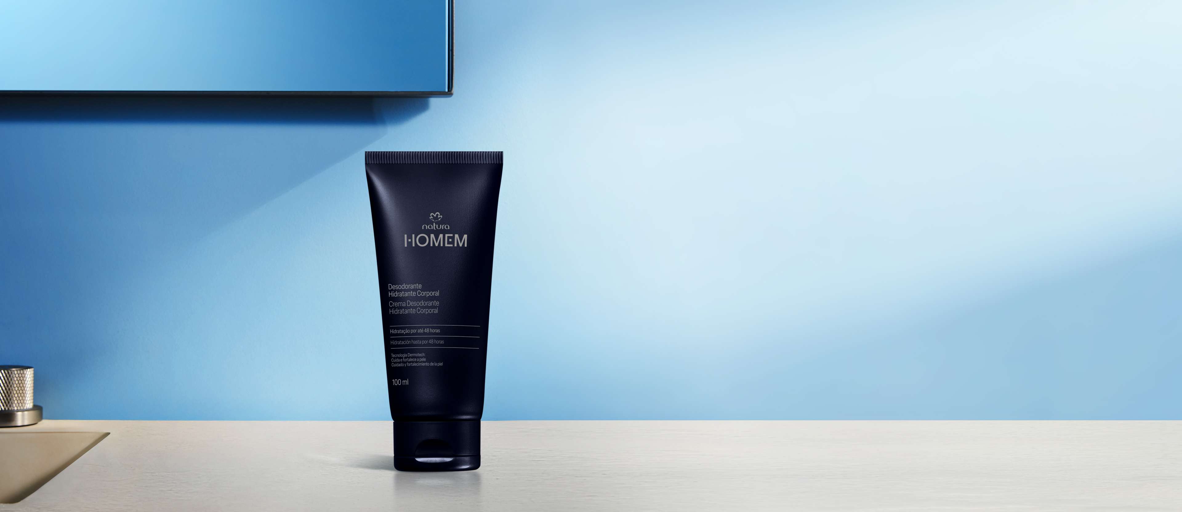 Creme Desodorante Hidratante Corporal Natura Homem