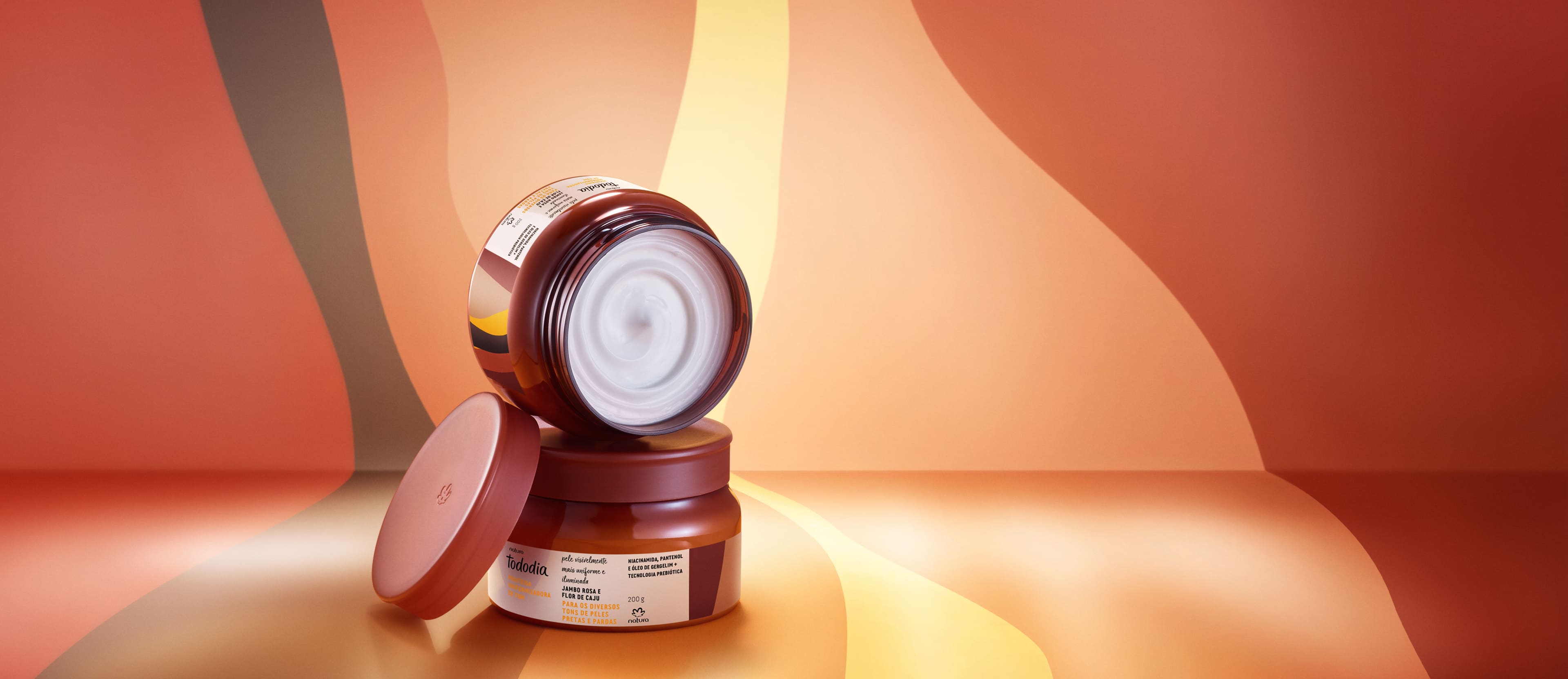 Manteiga Uniformizadora de Tom Tododia Jambo Rosa e Flor de Caju