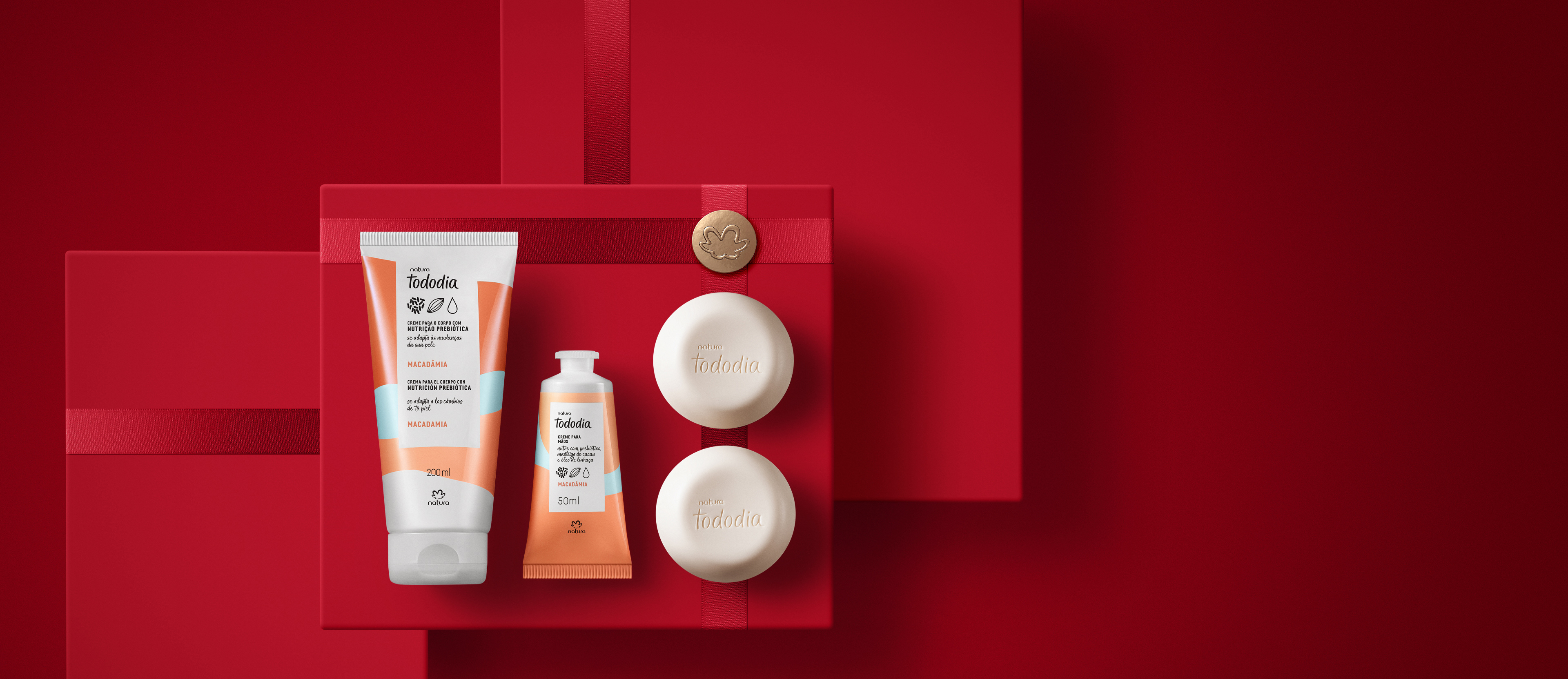 Presente Natura Tododia Macadâmia (3 produtos)
