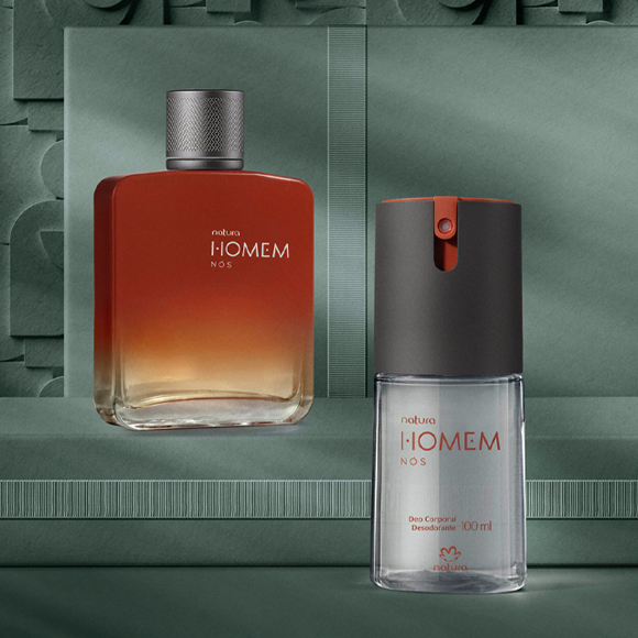 Presente Natura Homem Nós com Desodorante Corporal + Cupom de Desconto