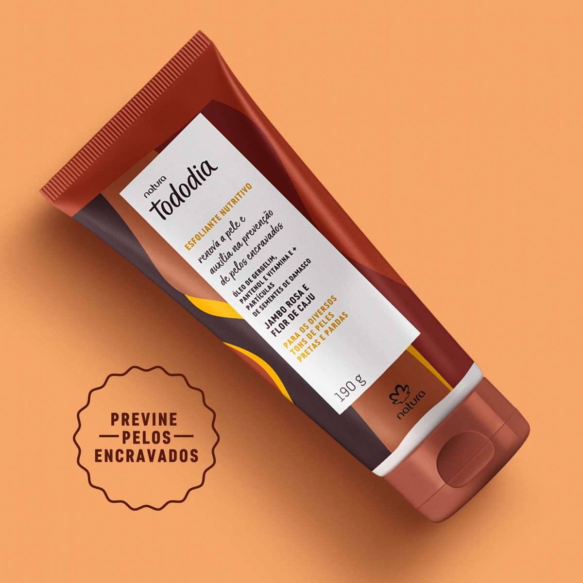 Esfoliante Nutritivo Tododia Jambo Rosa e Flor de Caju
