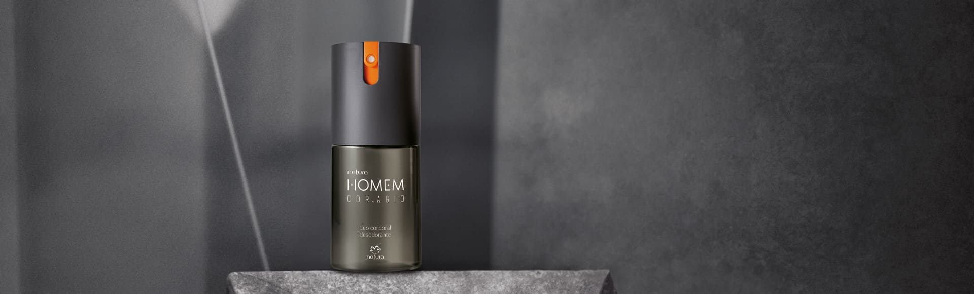 Desodorante Corporal Natura Homem Cor.agio