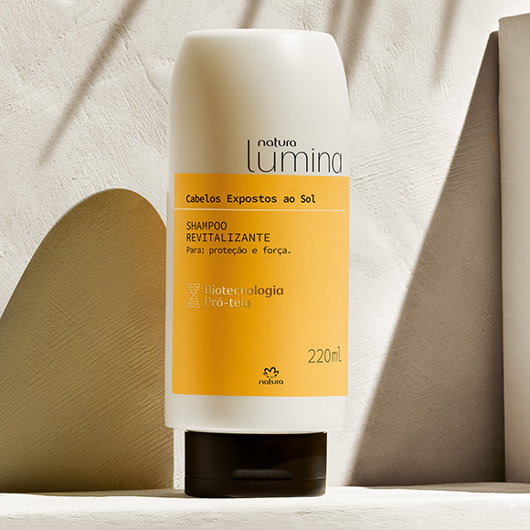Shampoo Revitalizante para Cabelos Expostos ao Sol Lumina