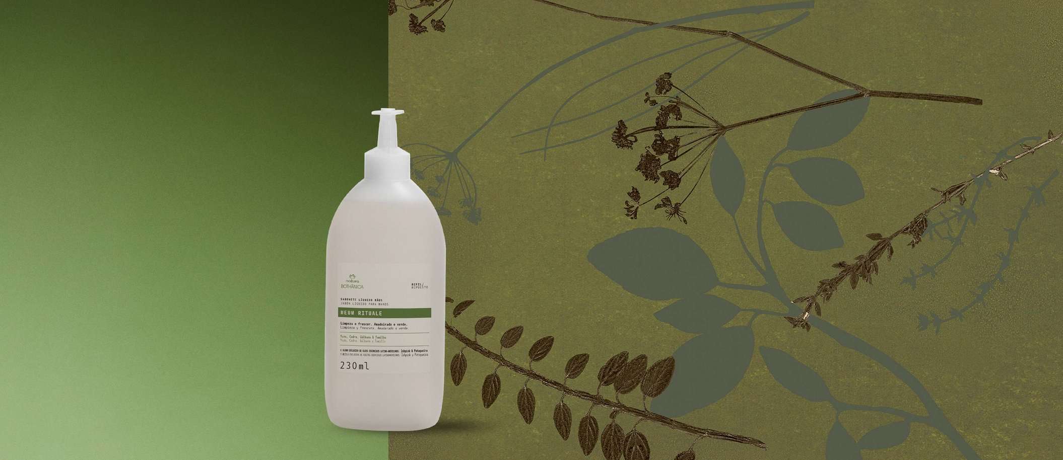 Refil Sabonete Líquido para Mãos Bothânica Meum Rituale