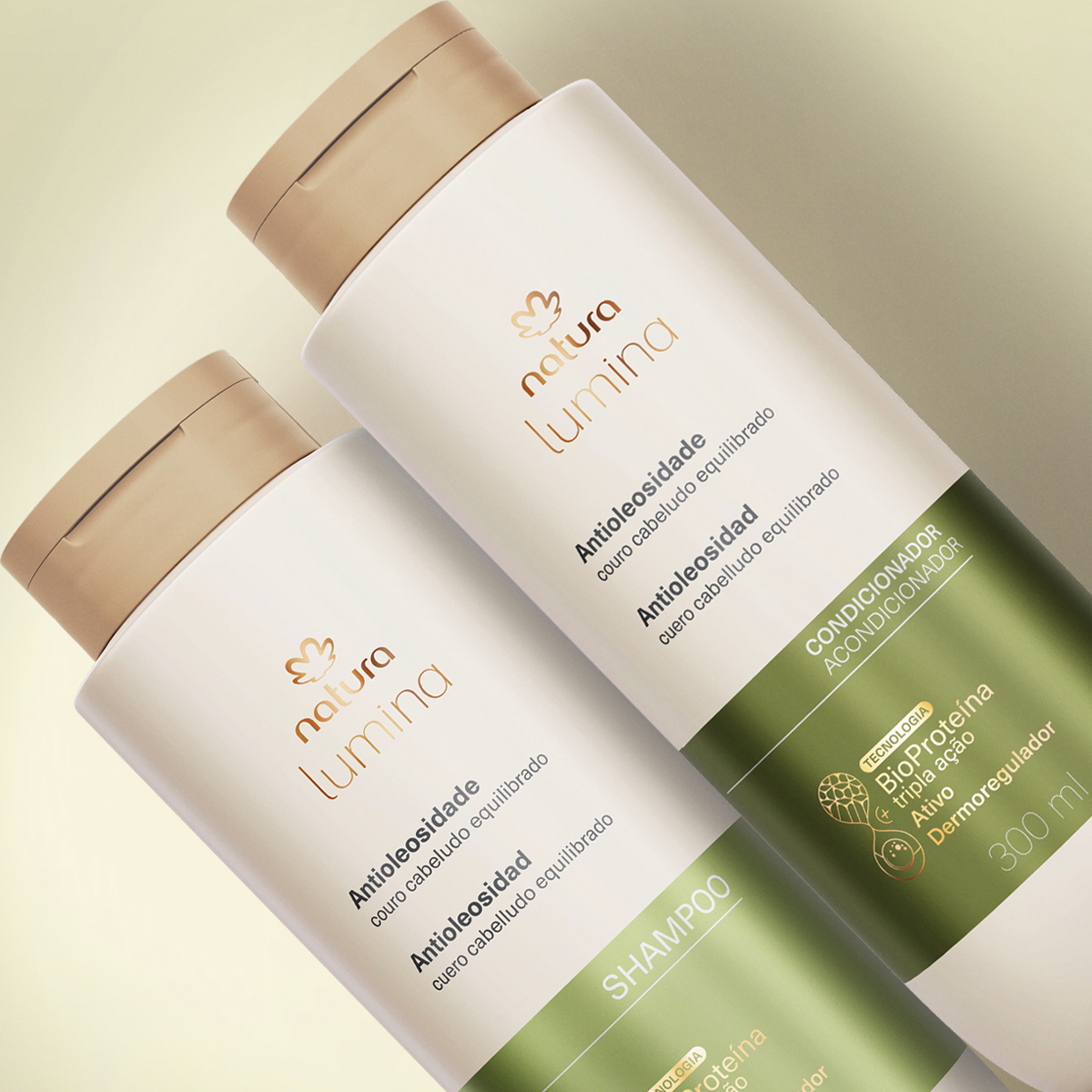 Kit Shampoo e Condicionador Lumina Antioleosidade (2 produtos)