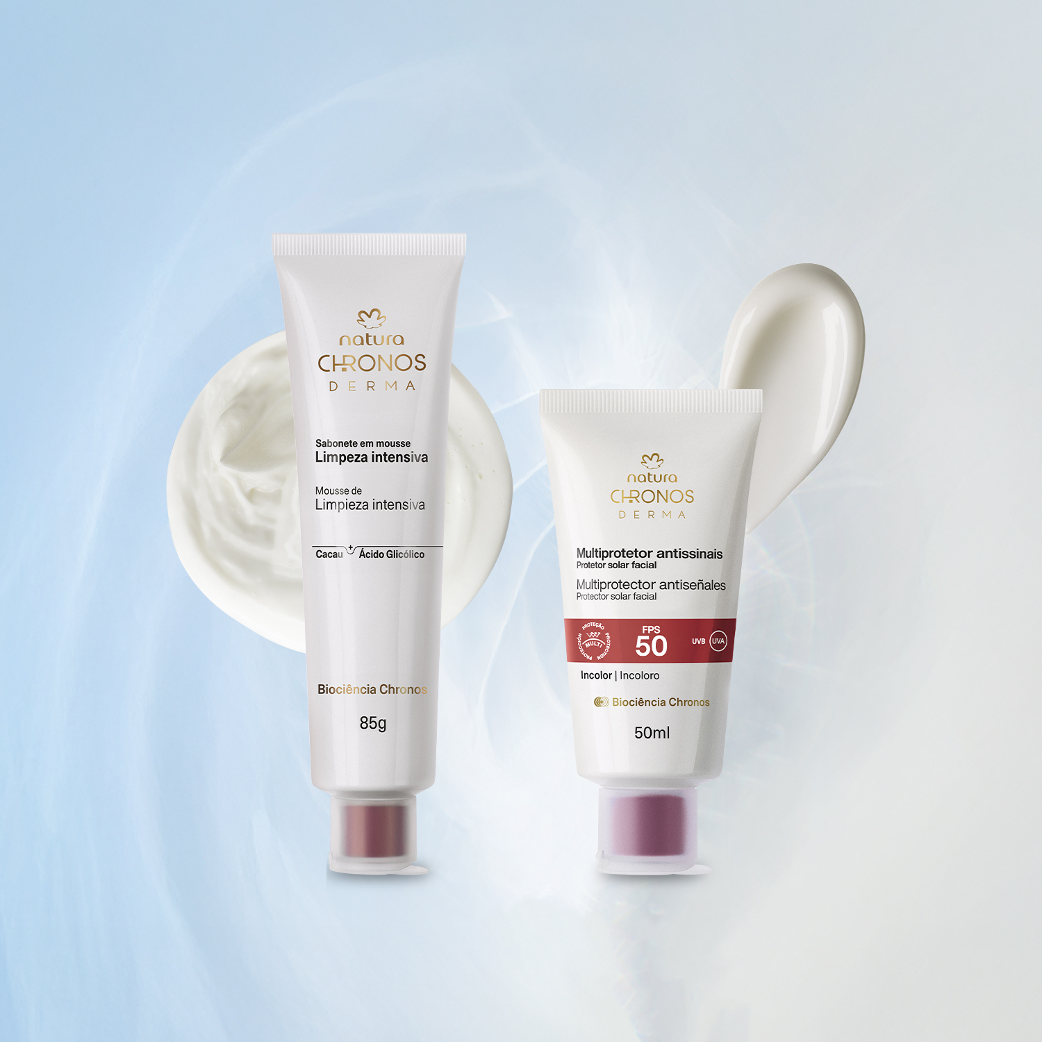 Kit Básico para o Dia a Dia Chronos Derma (2 produtos)