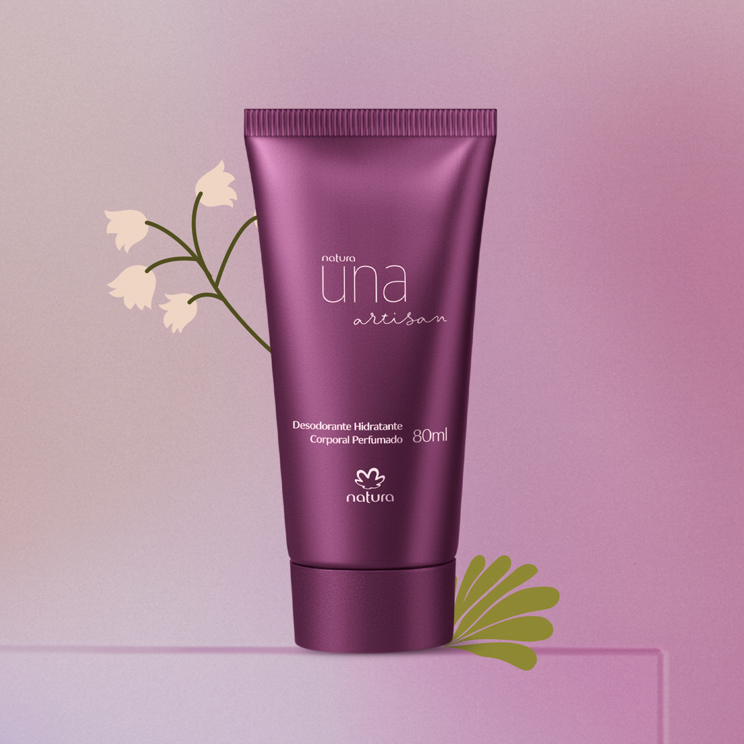 Creme Hidratante Desodorante Corporal Una Artisan